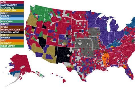 NCAA Tournament 2013: March Madness fandom map - SBNation.com