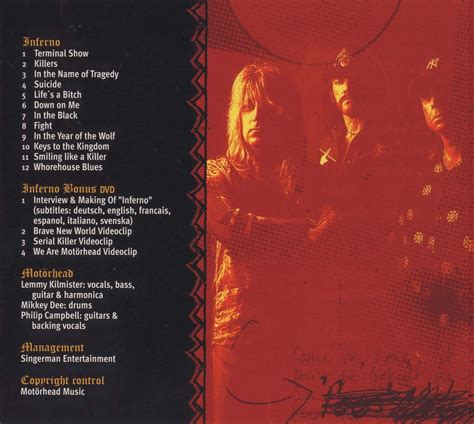 Classic Rock Covers Database Full Album Download Motorhead Inferno 2004