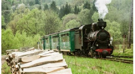 Narrow Gauge Line Only In Summer Time 60km Rest Bieszczady