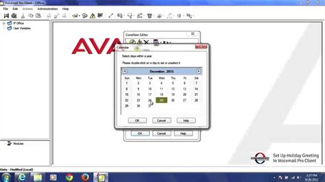 Avaya Set Up Voicemail