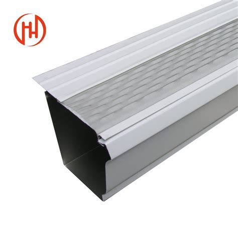 Aluminum Gutter Guard Leaf Filter Gutter Cleaning Guard Protection 5