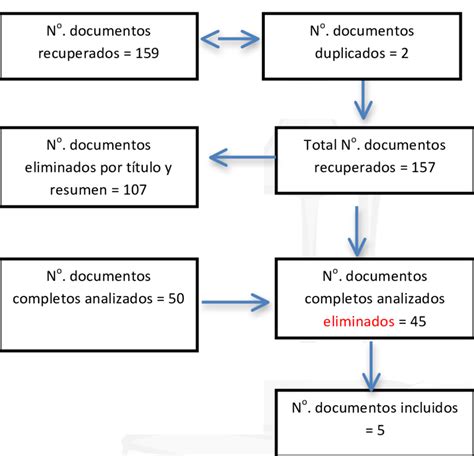 Diagrama de flujo de la revisión sistemática de la literatura