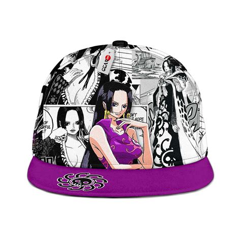 Boa Hancock Snapback Hat Custom One Piece Anime Hat Mix Manga - Gear Anime
