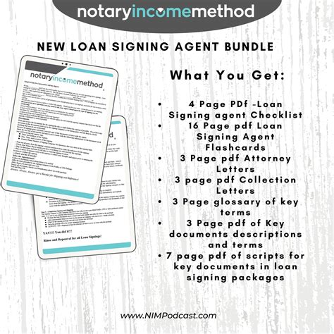 Loan Signing Documents Cheat Sheet
