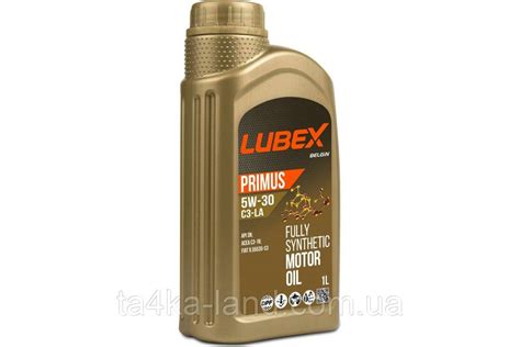 Купить Моторна олива LUBEX PRIMUS C3-LA 5w30 1л API SN; ACEA C3, цена ...