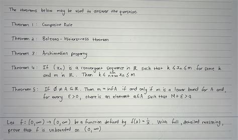 Solved Theorem 4 If Xn Is A Convergent Sequence In R Such Chegg