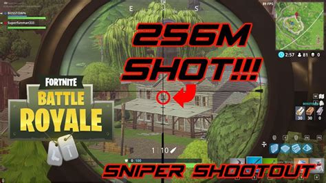 CRAZY 256M Kill Fortnite Sniper Shootout V2 Fortnite Battle Royale