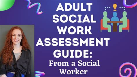 Guidance For Completing An Adult Social Work Assessment Youtube