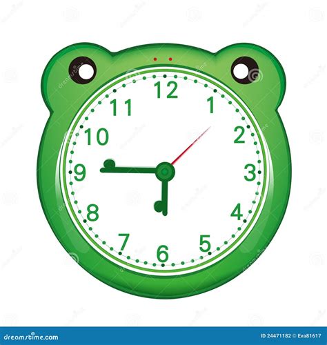 Horloge D alarme De Dessin Animé Illustration de Vecteur Illustration