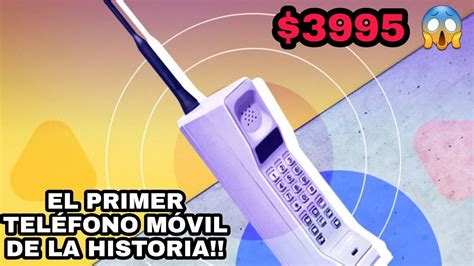 El Primer TELEFONO MÓVIL de la Historia Motorola Dynatac 8000x