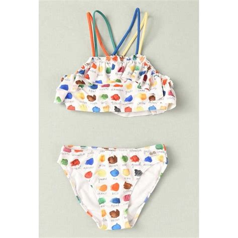 José Varón Verano Bikini niña Acuarelas