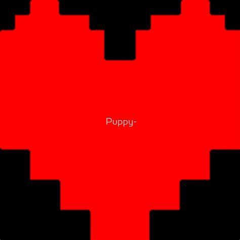 "Undertale Heart" by Puppy- | Redbubble