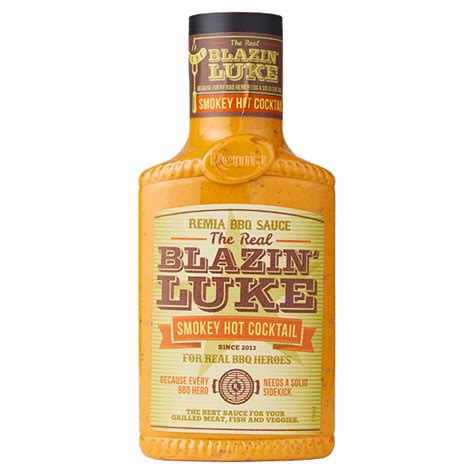 Remia BBQ Smokey Hot Cocktail Per Fles 450 Ml