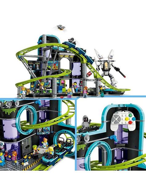 LEGO City Robot World Roller-Coaster Park Toy 60421 | Very.co.uk