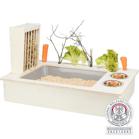 Station Mangeoire Pour Lapin Et Petit Rongeur Gamelles Et R Telier En