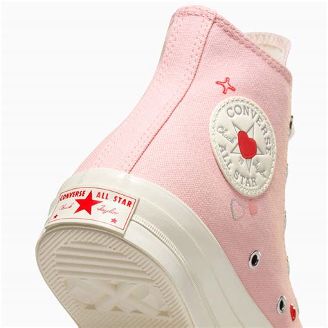 Ripley ZAPATILLAS MUJER CONVERSE URBANAS ROSADO CHUCK 70 BEMY2K