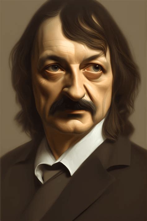 rene descartes front view portrait creative fabrica rene descartes