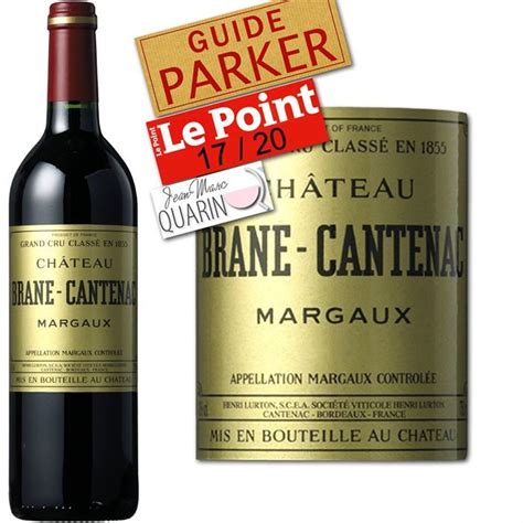 Château Brane Cantenac Margaux 2eme GCC 2007 La cave Cdiscount