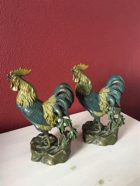 Beautiful Figurines Roosters 23 Cm 52 Kg 2 Catawiki