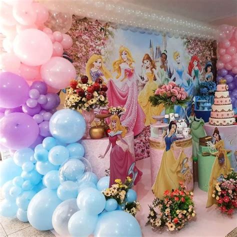 Festa Das Princesas Infantil - Festa das Princesas: 50 fotos e ideias criativas para surpreender ...