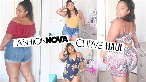 Summer Fashion Nova Curve Try On Haul Plus Size July Youtube