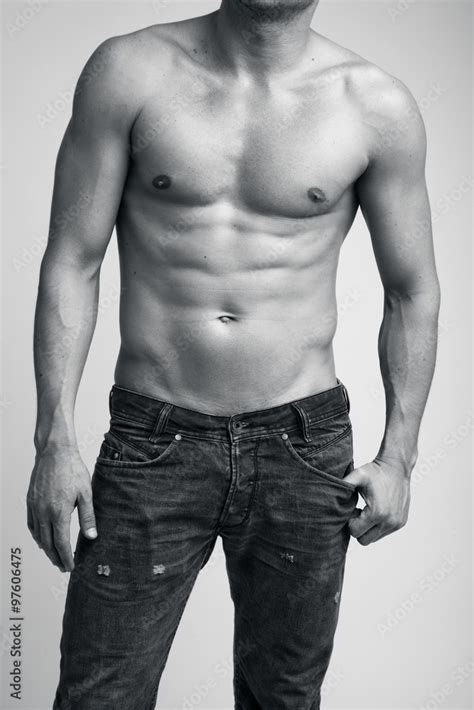 Naked Male Torso Stock Photo Adobe Stock