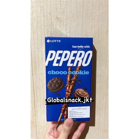 Jual Lotte Pepero White Cookie Choco Cookie Nude Choco Original