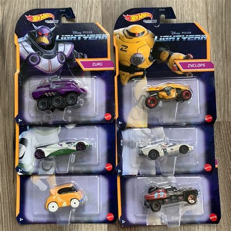 Toys Hotwheels Complete Car Set Disney Pixar Lightyear Mattel Hot Wheels Collection Poshmark