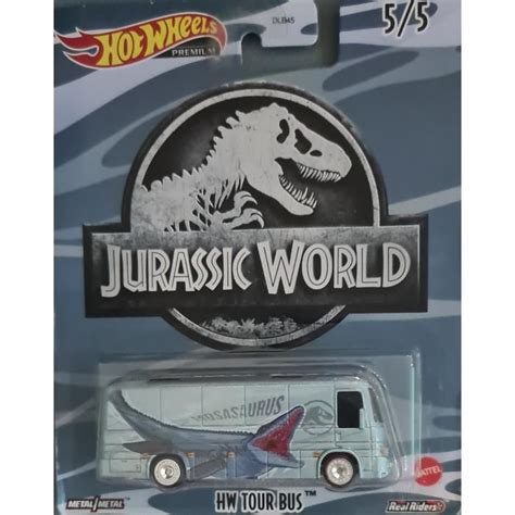 Hot Wheels Pop Culture Jurassic World HW Tours Bus Universo Hot Wheels