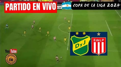 Defensa Y Justicia Vs Estudiantes Lp En Vivo ☢️ Copa De La Liga 2024