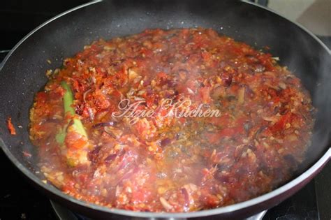 Paru Sambal Berlado Kegemaran Saya Yang Sangat Sedap Azie Kitchen