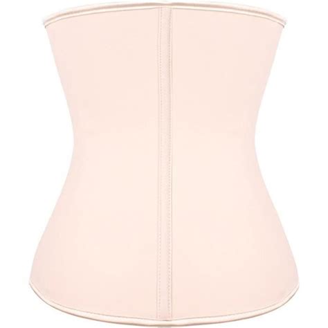 Femme Bustier Latex Corset Amincissant Serre Taille Minceur Pour Ventre