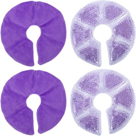 Breast Therapy Gel Pads 2 Pcs Reusable Hot And Cold Therapy