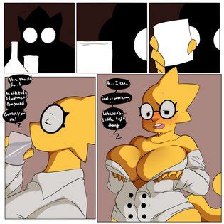 Alphys Potion Luscious Hentai Manga Porn