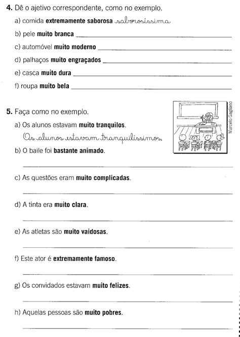 Atividade De Gramatica 4 Ano - Atividades De Gramatica Para O 4 Ano - FDPLEARN