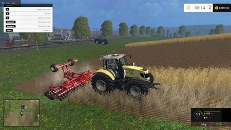 Massey Ferguson 7726 Krone Farming Simulator 2017 17 Mods ATS Mods