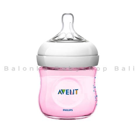 Avent Bottle Natural 125ml Single Pink | Bali Baby Shop