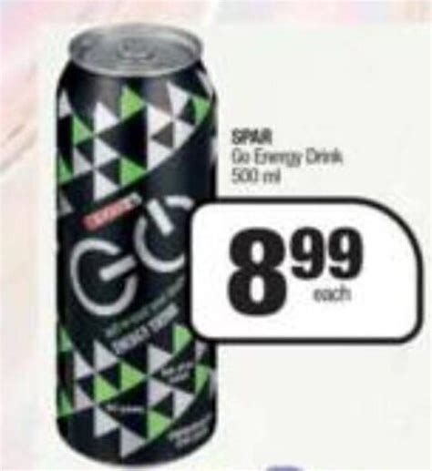 Spar Go Energy Drink 500 Ml Offer At Spar