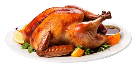 AI generated Thanksgiving turkey on transparent background 35754874 PNG