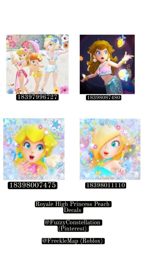 Royale High Summer Decals