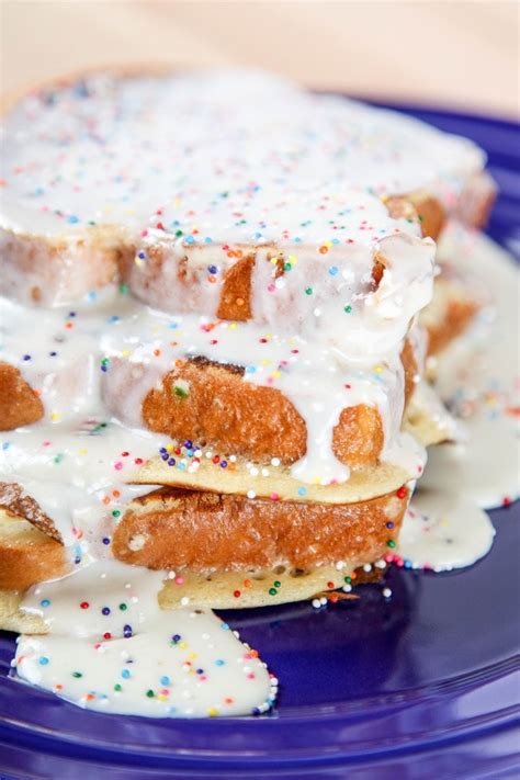 Cake Batter French Toast Baking Beauty