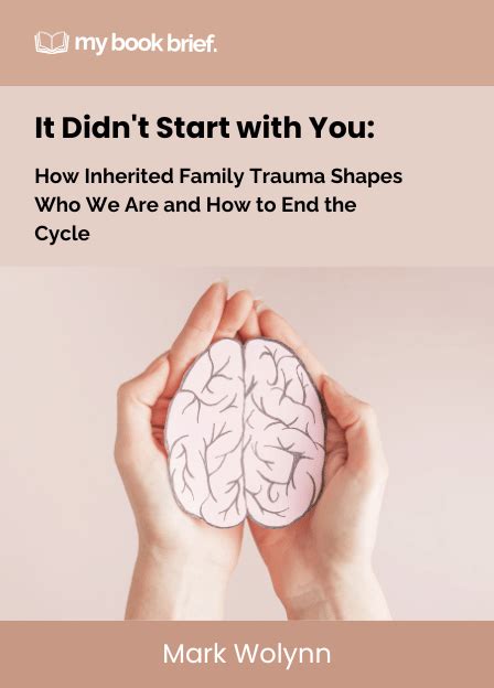 It Didnt Start With You Summary - My Book Brief