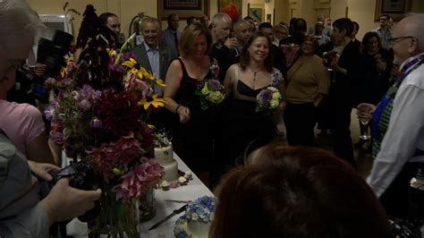 Before Christie Dropped Appeal Same Sex Couples Flocked To City Hall Video Nj Spotlight News