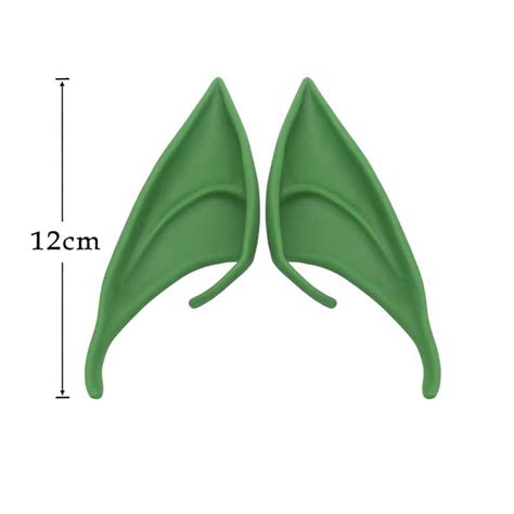 Limit 100 Halloween Latex Elf Ears Fairy Pixie Cos Vicedeal