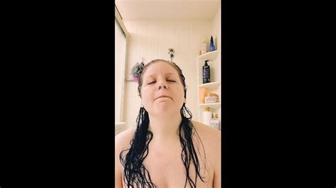 Ashley Addamss BBW Cums Twice With Her Showerhead ManyVids