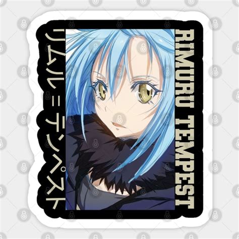 Rimuru Tempest Rimuru Tempest Sticker Teepublic