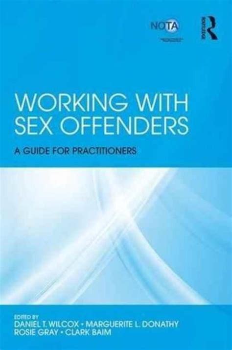 Working With Sex Offenders Boeken Bol