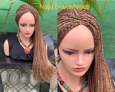 Ready To Ship Senegalese Twist Braided Wig Glueless Wig For Black Women