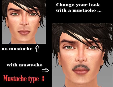 Second Life Marketplace Mustache 3