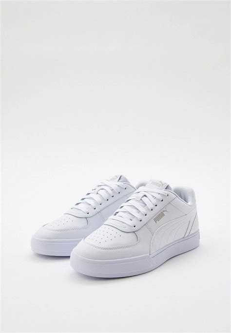 Кеды PUMA Puma Caven Puma White Gray Violet цвет белый RTLACJ987101